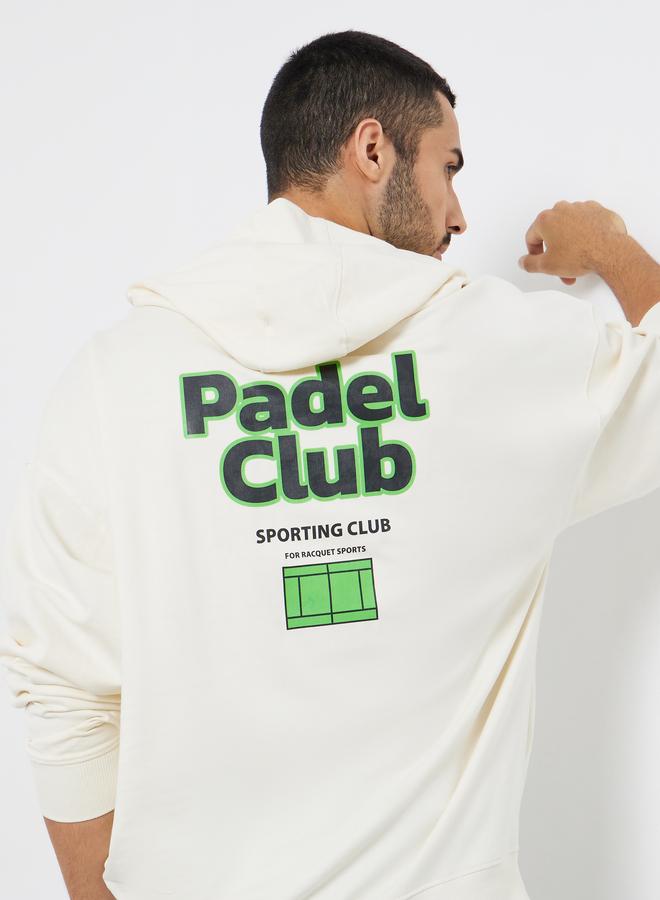 ستايلي هودي تيري بطبعة نادي بادل - Image 1